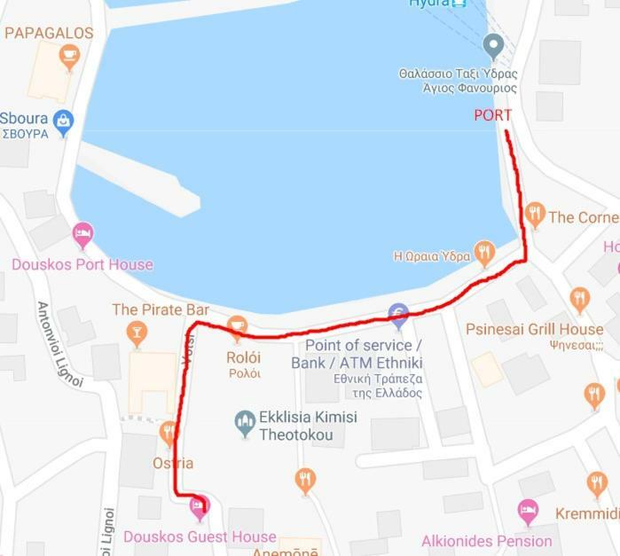 Douskos Guesthouse Đảo Hydra Ngoại thất bức ảnh